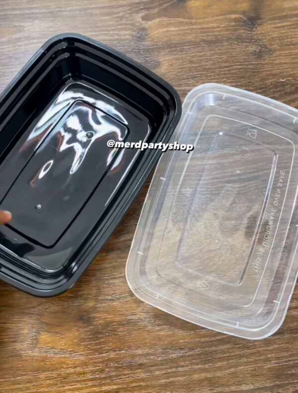 1000ML RECTANGULAR MICROWAVE BOWL