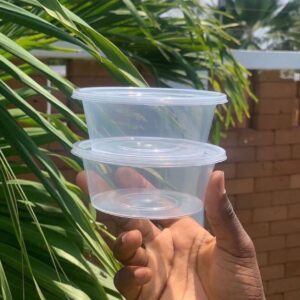 ROUND PLASTIC CONTAINER