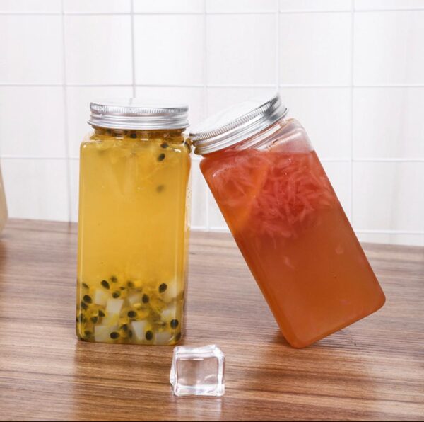 PREMIUM PLASTIC SQUARE BOTTLE