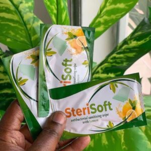 STERISOFT LEMON WET WIPES