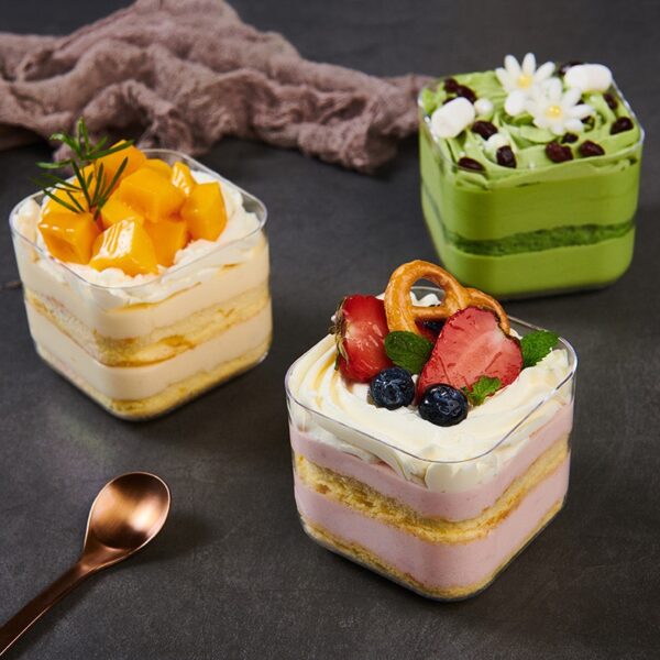 270ML LUXURY DESSERT WITH LID - Image 2