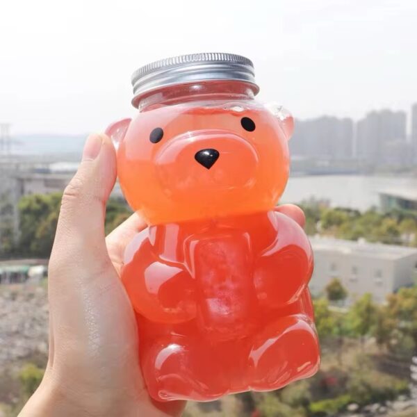 500ML SITTING TEDDY BEAR - Image 2