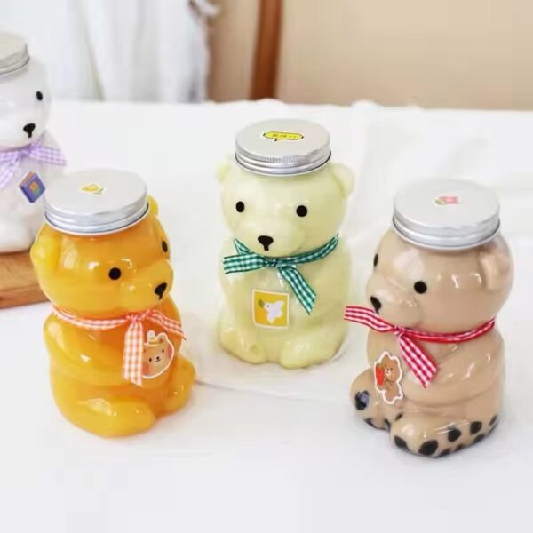 500ML SITTING TEDDY BEAR