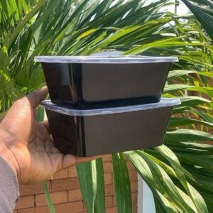 1000ML DEEP BLACK BOWL